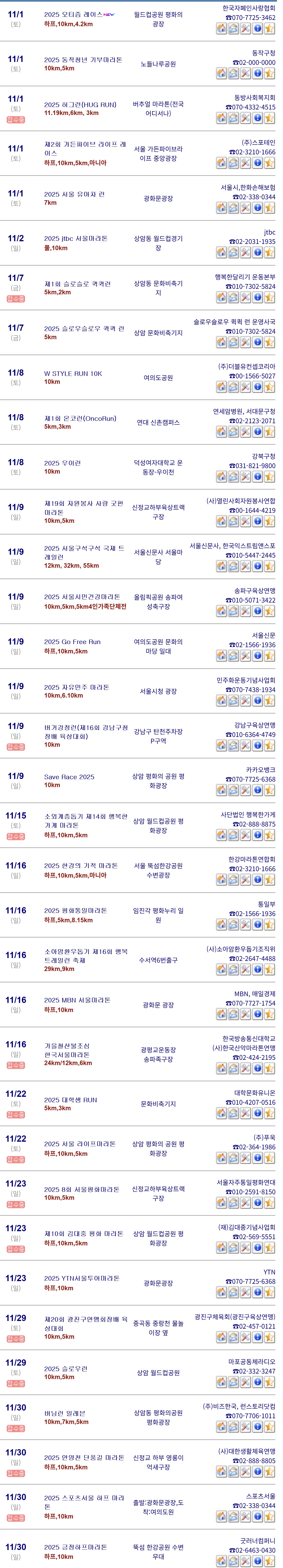 2025년-9/10/11월-서울-마라톤-개최-수-3-이미지