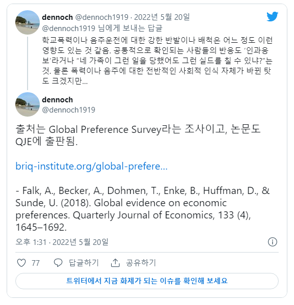 한국인들은-내가-뭘-당했으면-갚아줘야-한다는-성향이-세계-2위라고-함-1-이미지