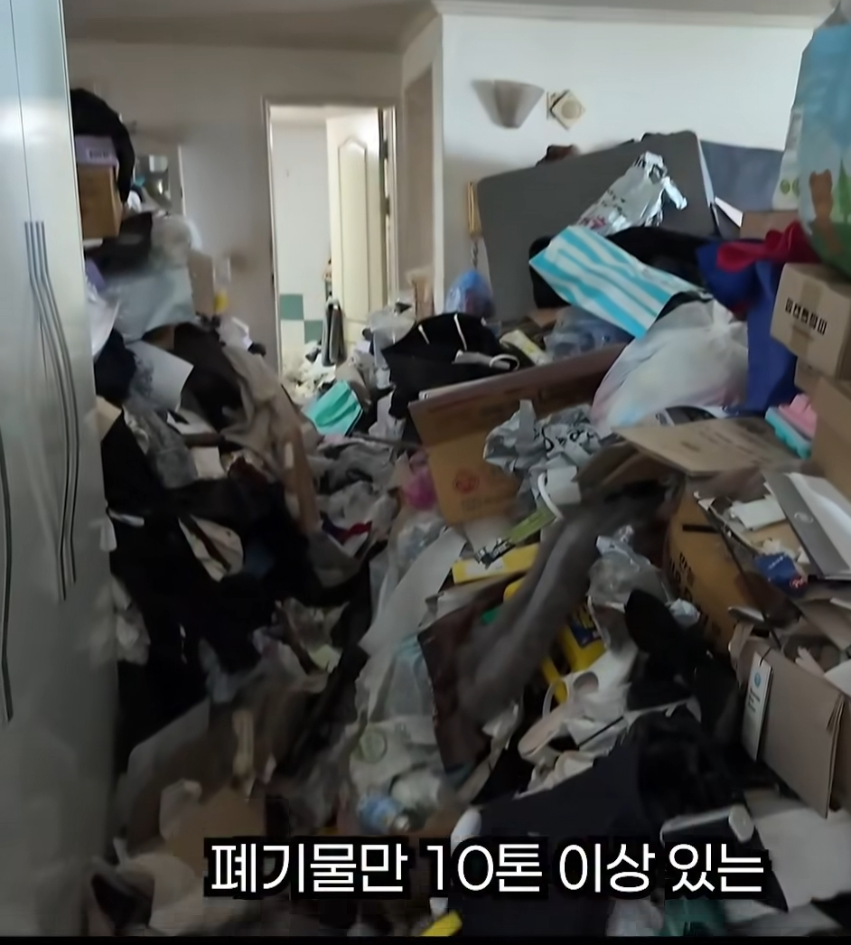 사람-12명이-1박-2일동안-사다리차-9시간-쓰면서-쓰레기-12톤-넘게-뺐는데-0-이미지