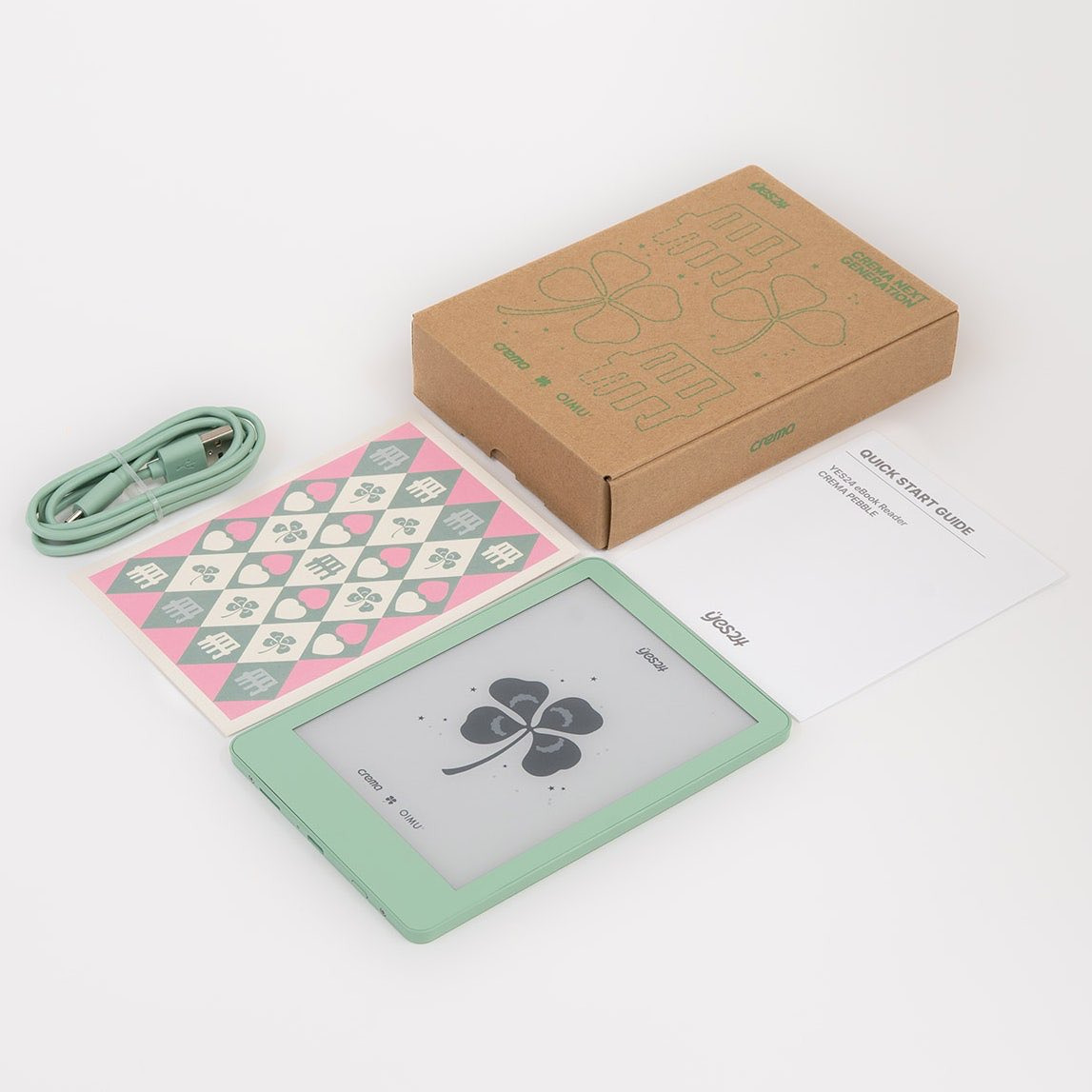 행운이-담긴-이북리더기-크레마-페블-클로버...🍀-7-이미지