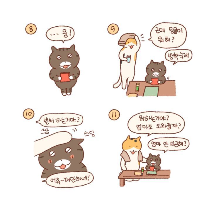 귀엽고-힐링되고-눈물나는-고양이만화-49-이미지
