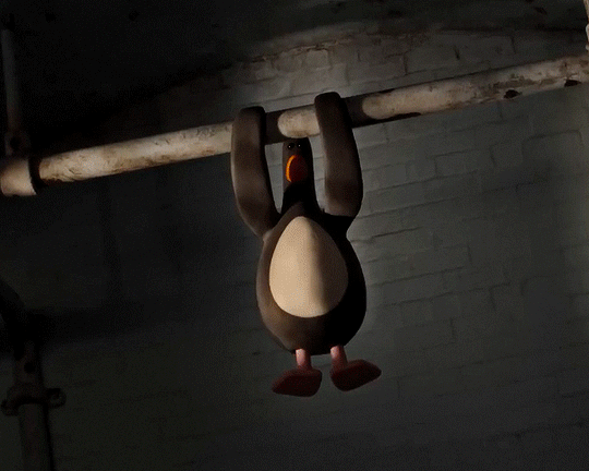 복수하려고-열심히-운동하고-출소한-'월레스와-그로밋'-펭귄-근황...gif-1-이미지