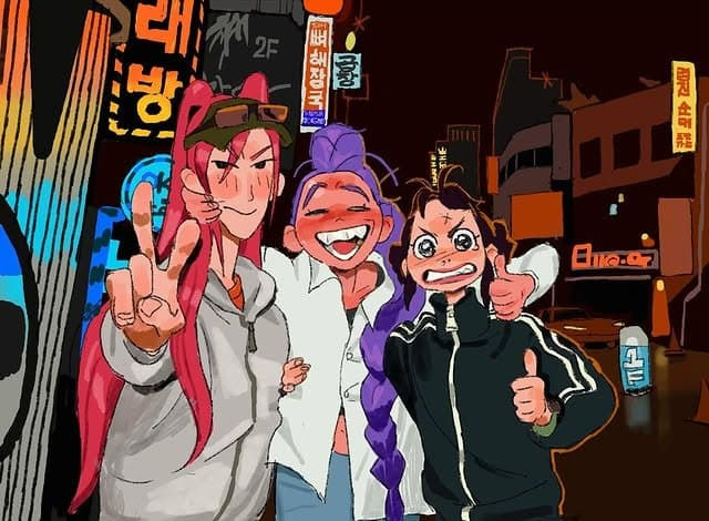 케데헌-공식-삽화가가-최근에-그린것-2-이미지