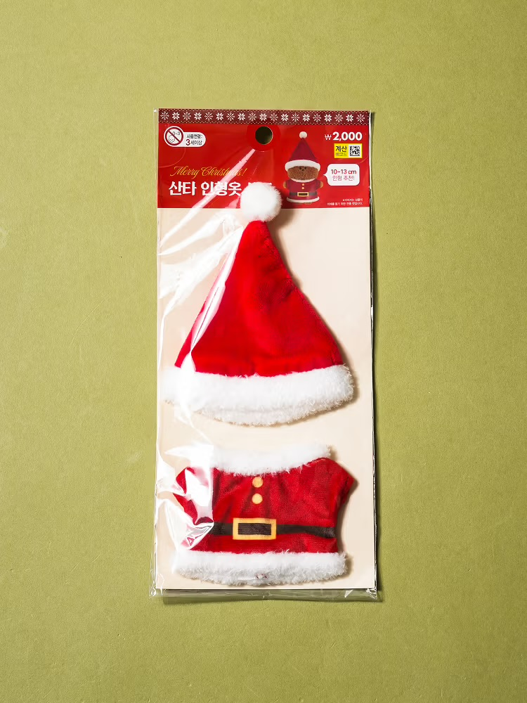 다이소-신상-10cm-인형옷-크리스마스-버전.jpg-4-이미지
