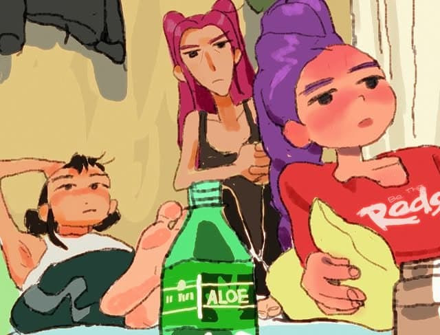 케데헌-공식-삽화가가-최근에-그린것-1-이미지