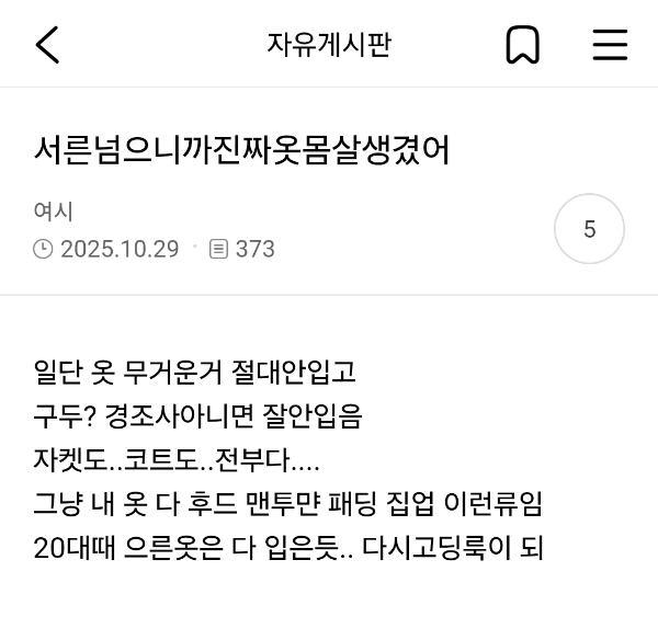 서른-넘으니까-진짜-옷몸살-생겼어-0-이미지