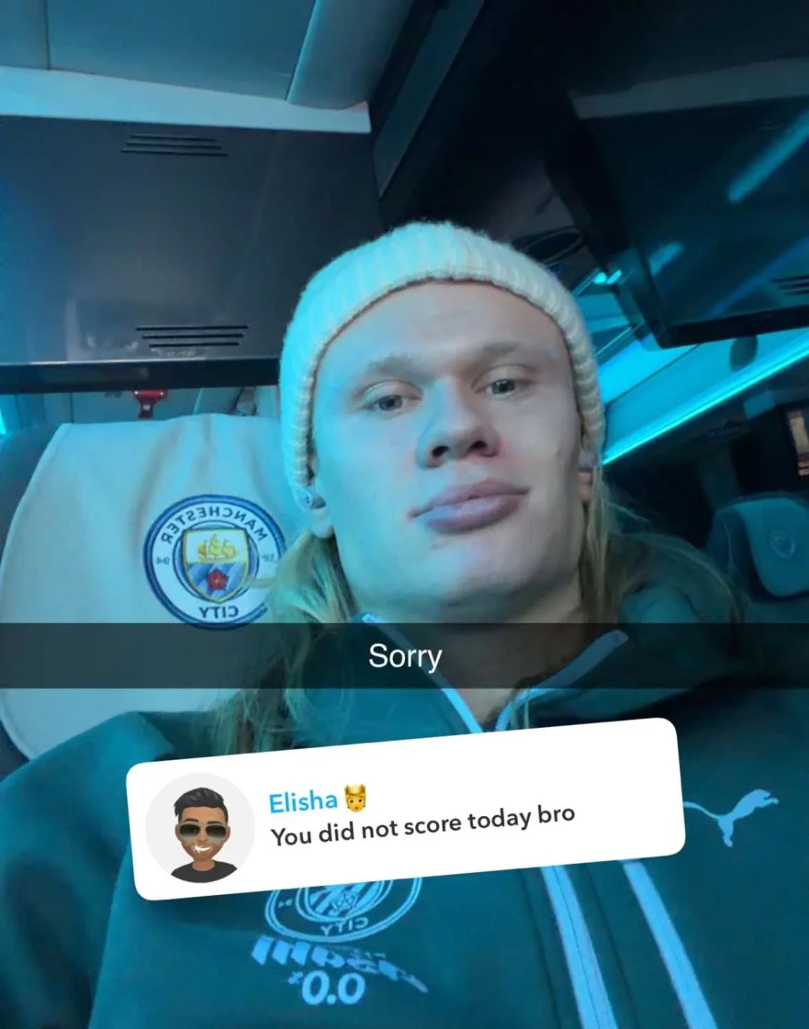 악플러-DM-:-홀란-너-오늘-골-못넣었잖아-ㅋㅋㅋㅋ-0-이미지