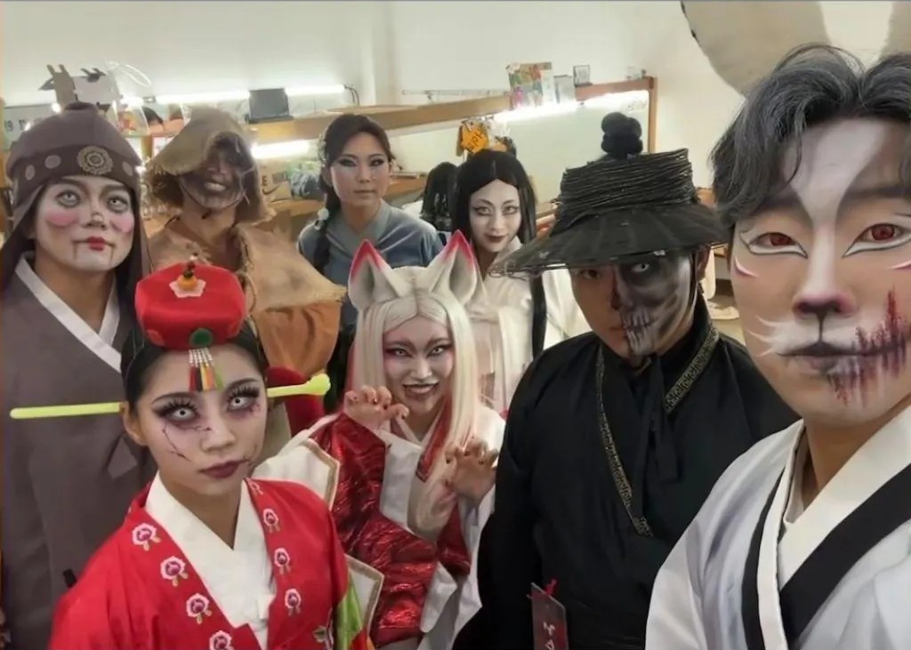 한국민속촌-귀신들-분장-전후-1-이미지