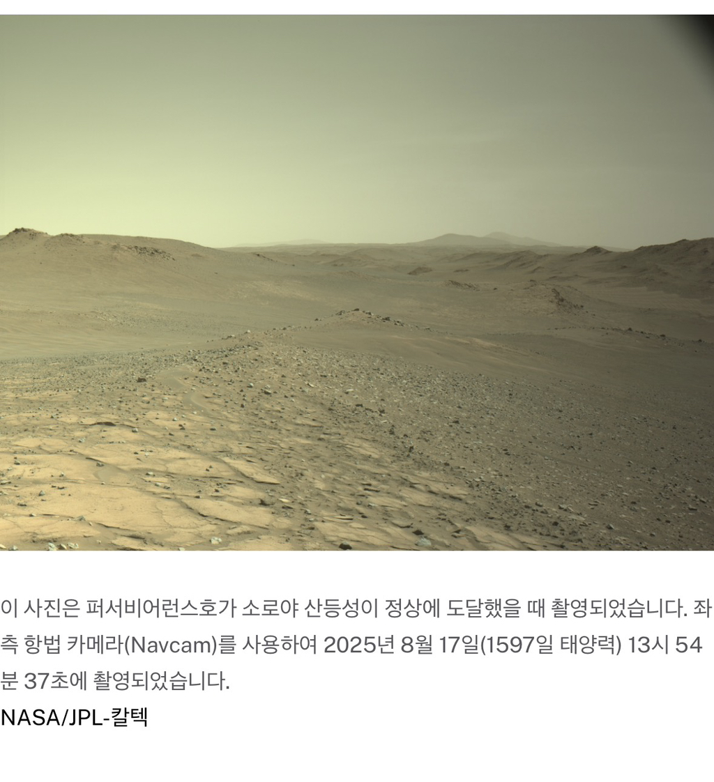 가장최신-화성탐사로버-퍼서비어런스가-찍은-화성-사진-몇장-2-이미지