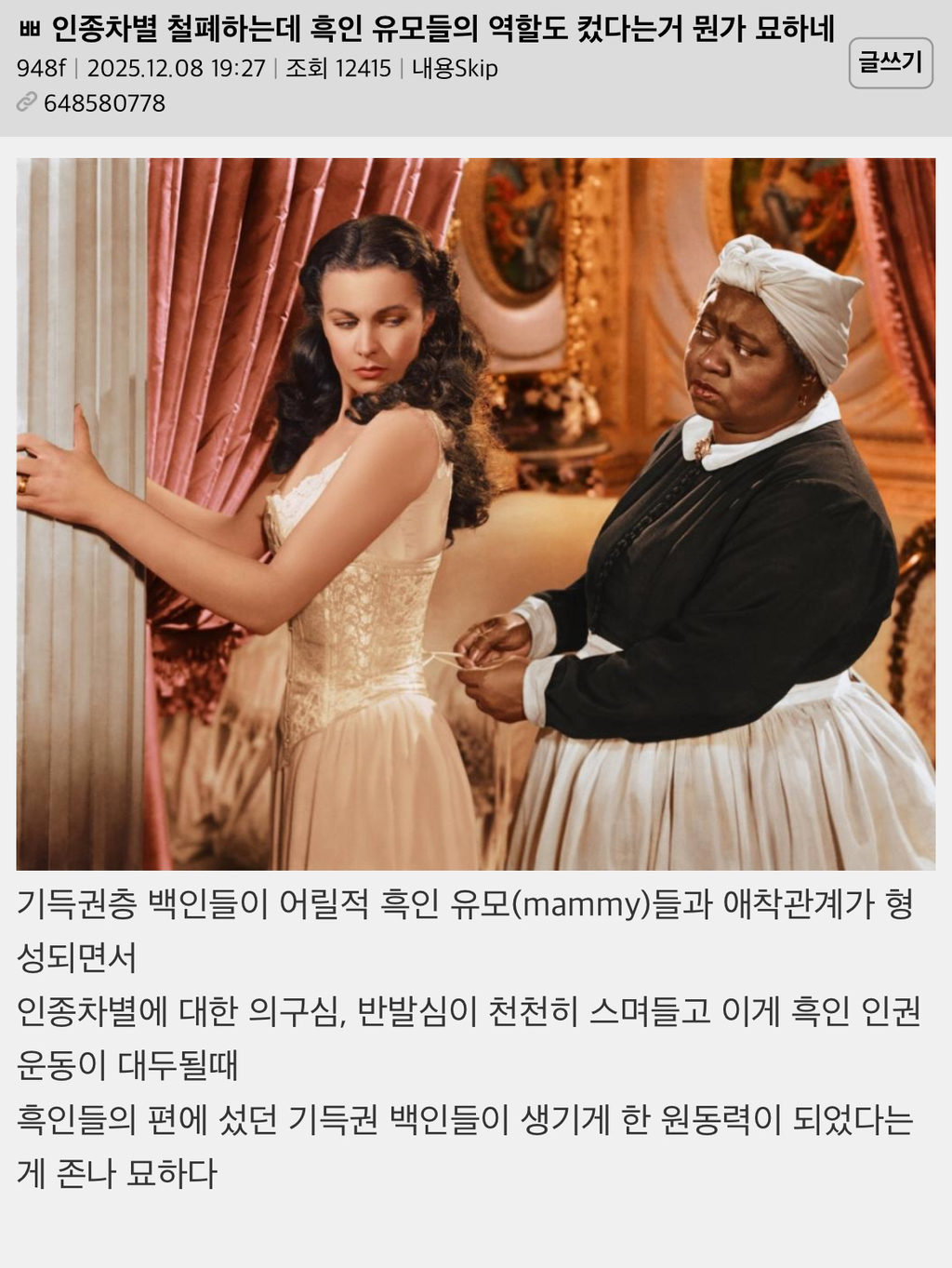 인종차별-철폐하는데-흑인-유모들의-역할도-컸다는거-뭔가-묘하네-0-이미지