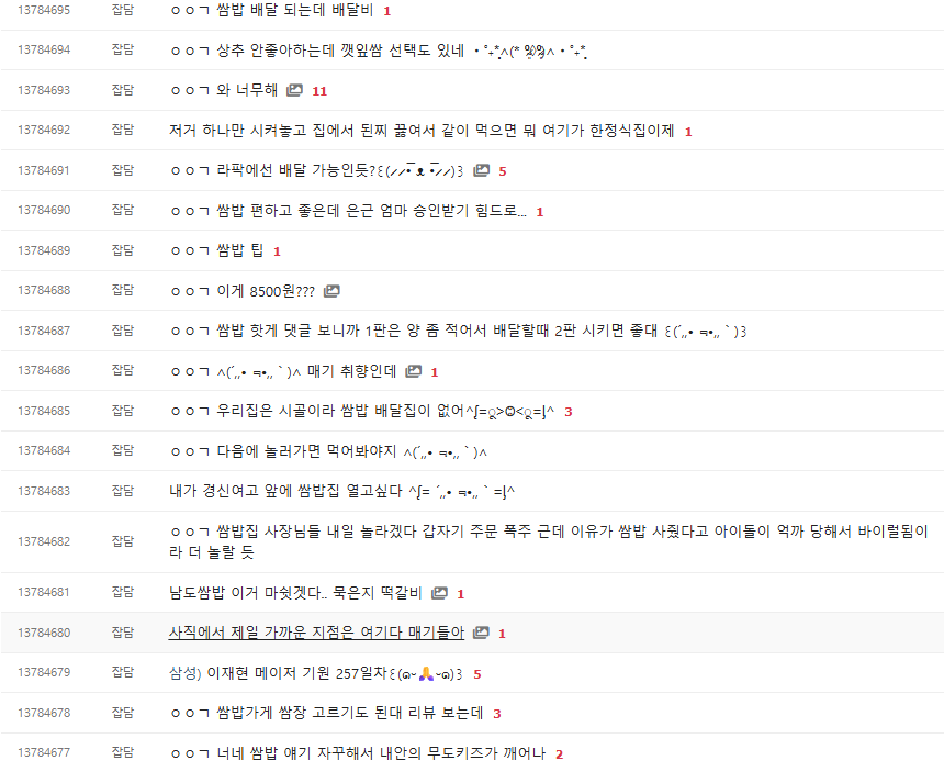 쌈밥:-에스파-덕분에-슈스된-썰-푼다-(feat.-주요-차트-줄세우기)-13-이미지