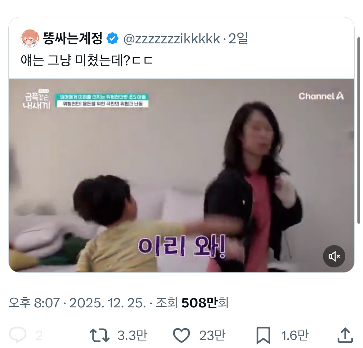 이-금쪽이는-오은영이-대놓고-싸이코패스라고-말만-안하지.twt-6-이미지