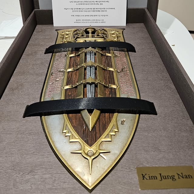 디아블로4-성기사-방패-선물-받은-배우-김정난-0-이미지