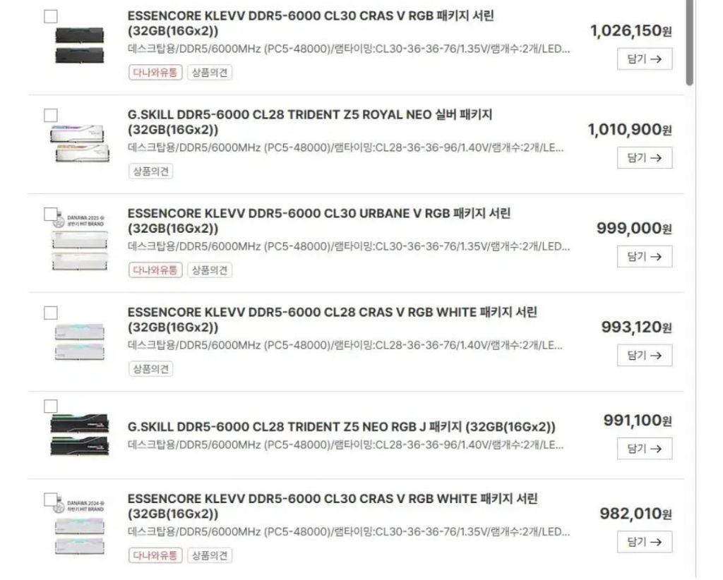 램가격-근황-0-이미지