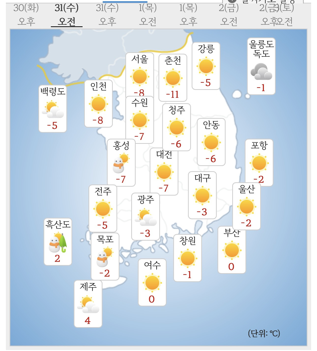 바람이-강하게불어-더-🍚🍚한-2025년-마지막-날의-날씨-0-이미지