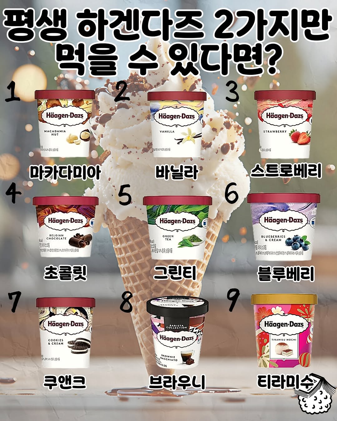 평생-하겐다즈-2가지만-먹을-수-있다면?-0-이미지