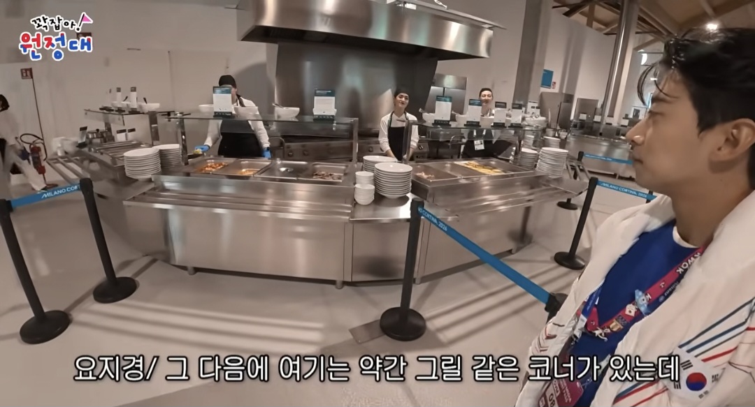 음식이-많이-부실해보이는-밀라노-올림픽-선수촌-식당-9-이미지