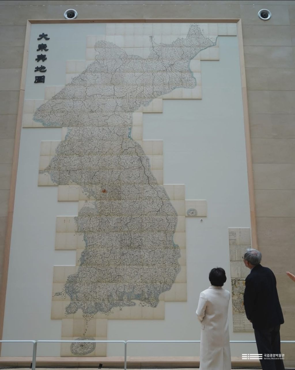 실제-크기로-복원된-대동여지도-1-이미지