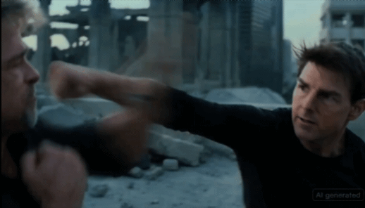 "우린-끝났다"…톰-크루즈·브래드-피트-‘AI-격투’-영상에-할리우드-패닉-0-이미지