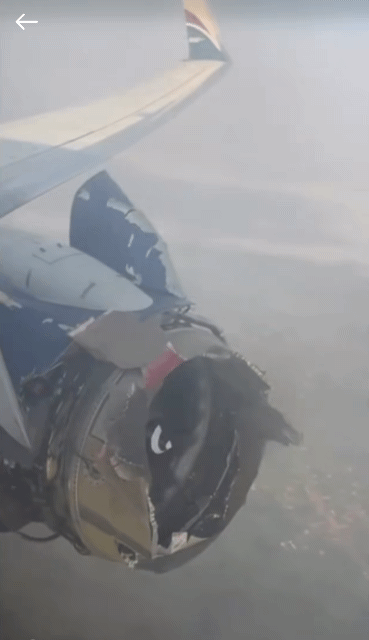 A.I-라고-생각했던-비행중인-항공기-엔진-폭발-4-이미지