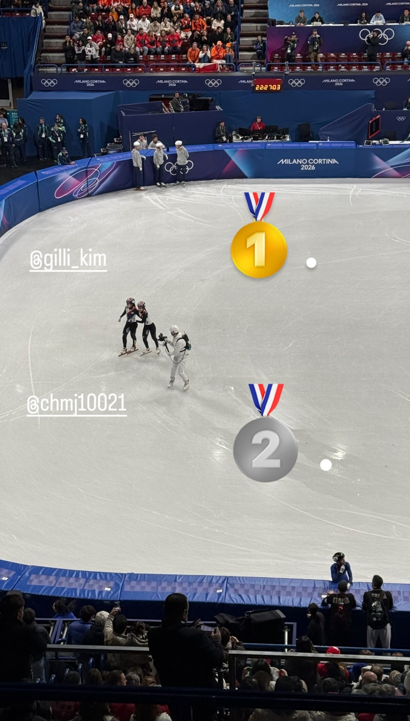 쇼트트랙-김길리-선수와-사진-찍은-샤이니-민호-4-이미지