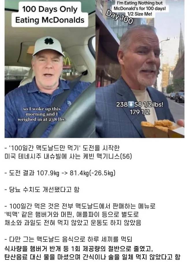 100일간-맥도날드만-먹기-1-이미지