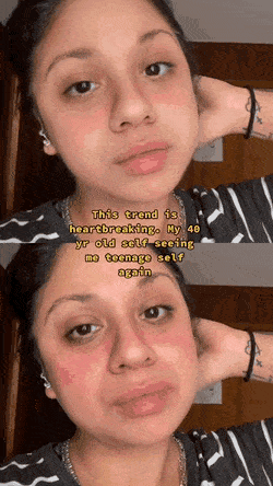 10대때-외모로-바꿔주는-틱톡-필터-사용해보는-해외-중년들.gif-5-이미지