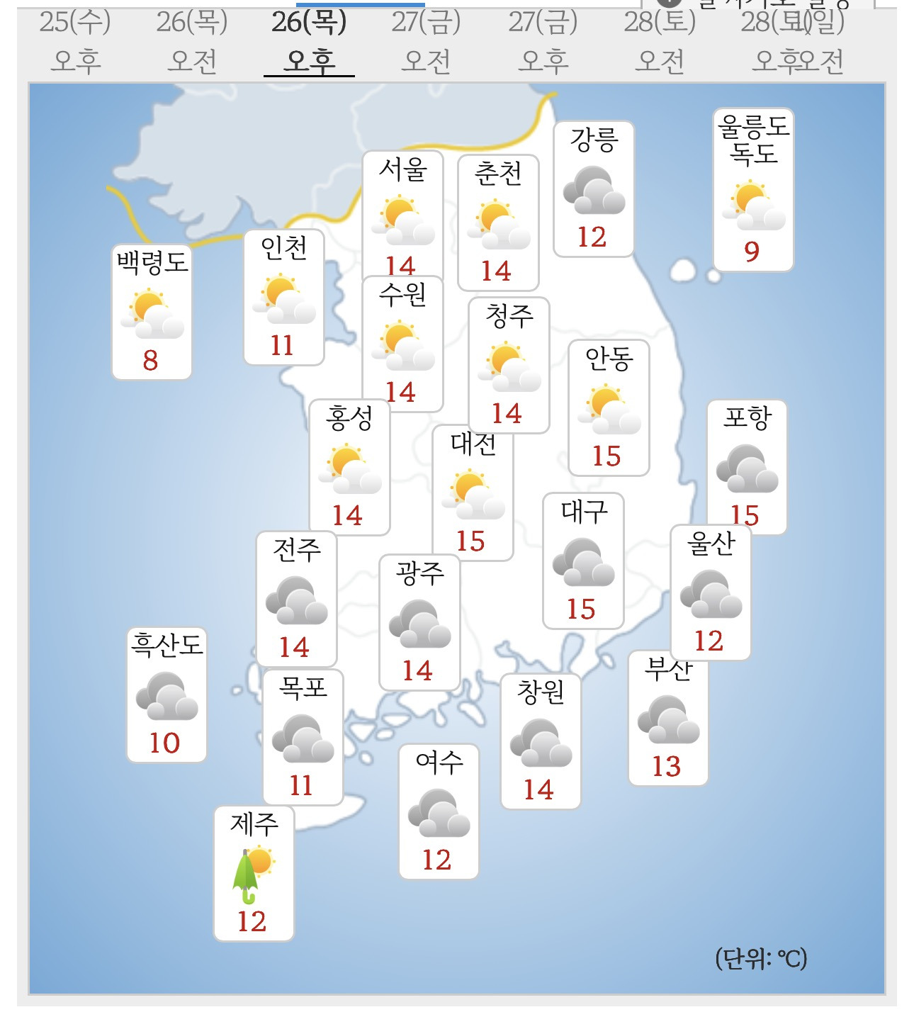 내일도-오늘처럼-일교차-주의-날씨-예보-1-이미지