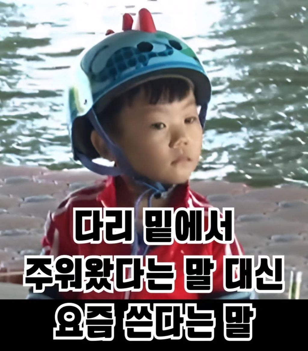 다리-밑에서-주워왔다는-말-대신-요즘-쓰는-말-0-이미지