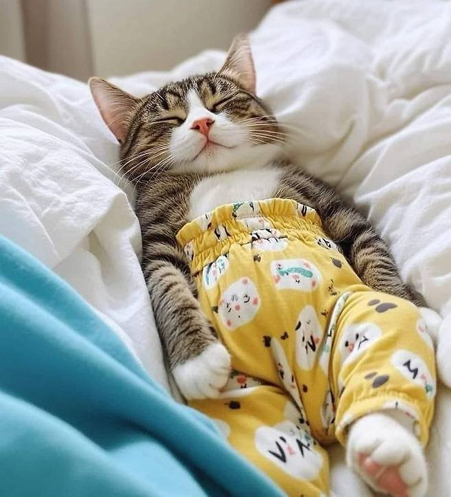 아기-옷-버리기-아까워서-고양이-입혀봤어요-6-이미지