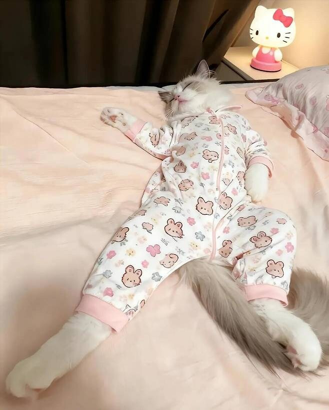 아기-옷-버리기-아까워서-고양이-입혀봤어요-0-이미지