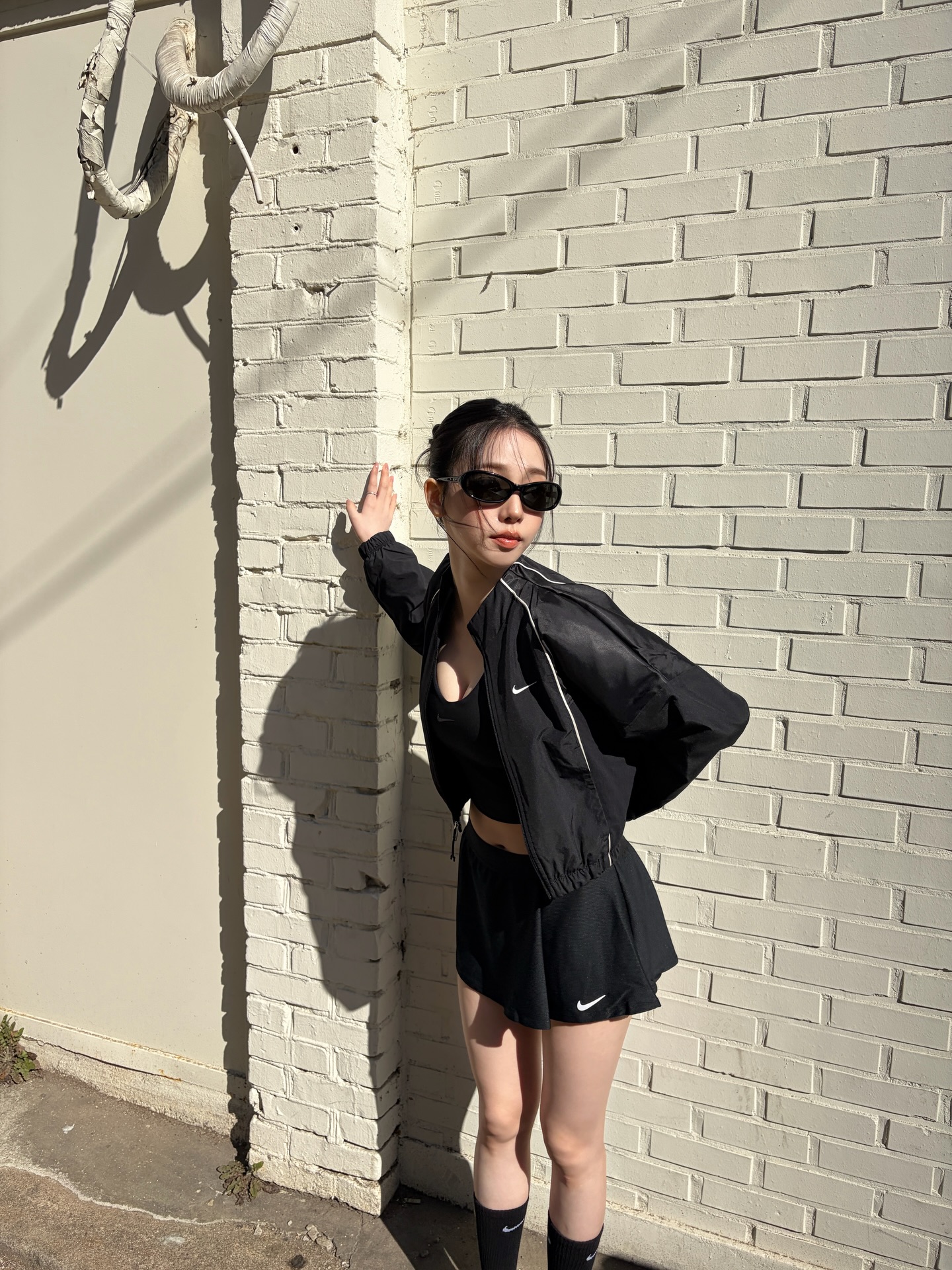 나이키-풀착장한-오늘자-카리나-인스타.jpg-2-이미지