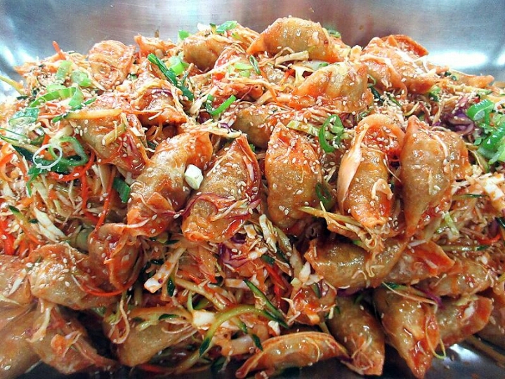 단체급식-비빔만두-만두탕수-jpg.-1-이미지