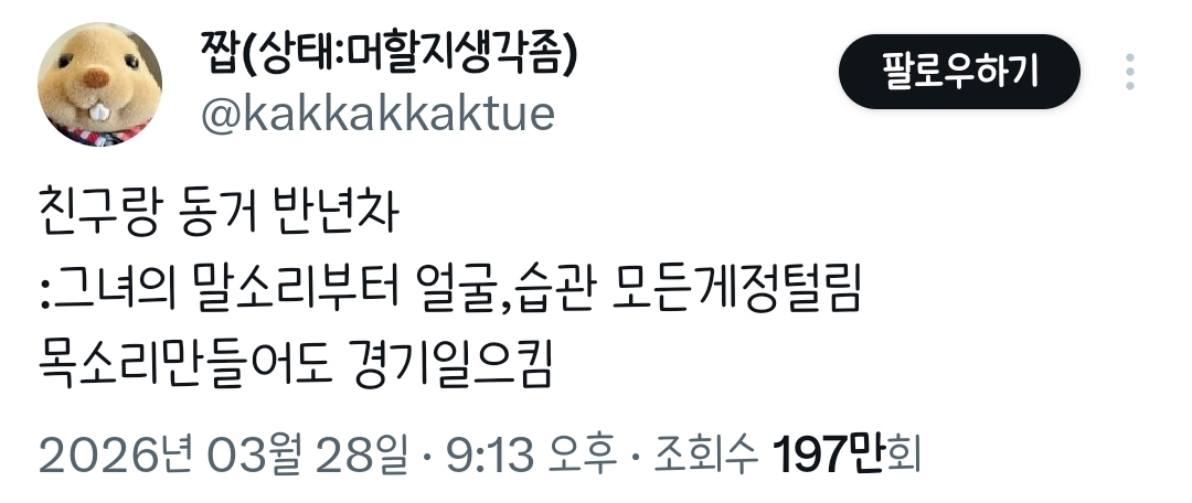 친구랑-동거-반년차.twt-0-이미지