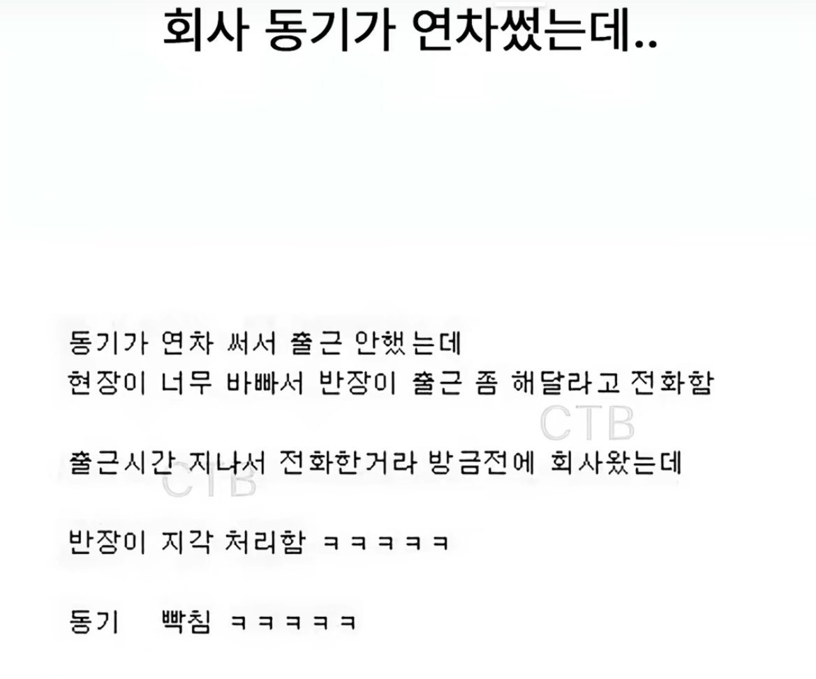 회사-동기가-연차-썼는데...-0-이미지