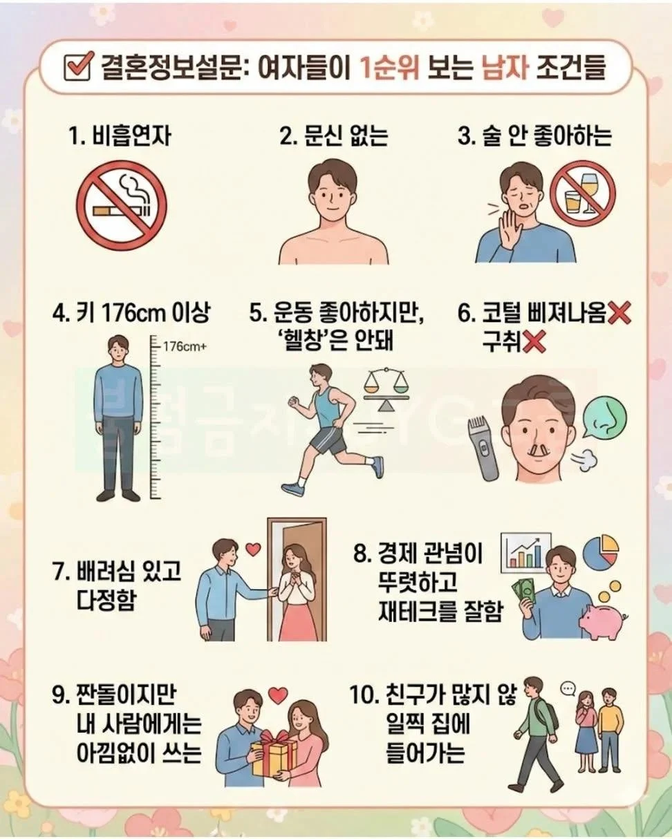 결정사-피셜-여자들이-1순위로-보는-남자-조건들-0-이미지