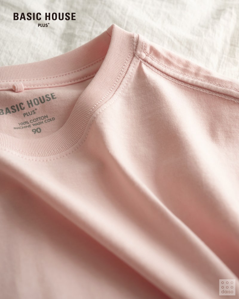 다이소-X-베이직하우스-순면-100%-릴렉스핏/레귤러핏/크롭/레이어드핏-티셔츠-신상-.jpg-12-이미지