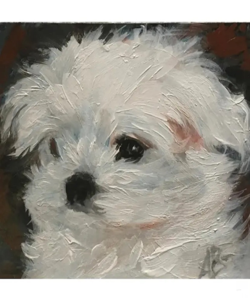 어느-화가가-그린-무지개-다리-건넌-자기-강아지-그림-1-이미지