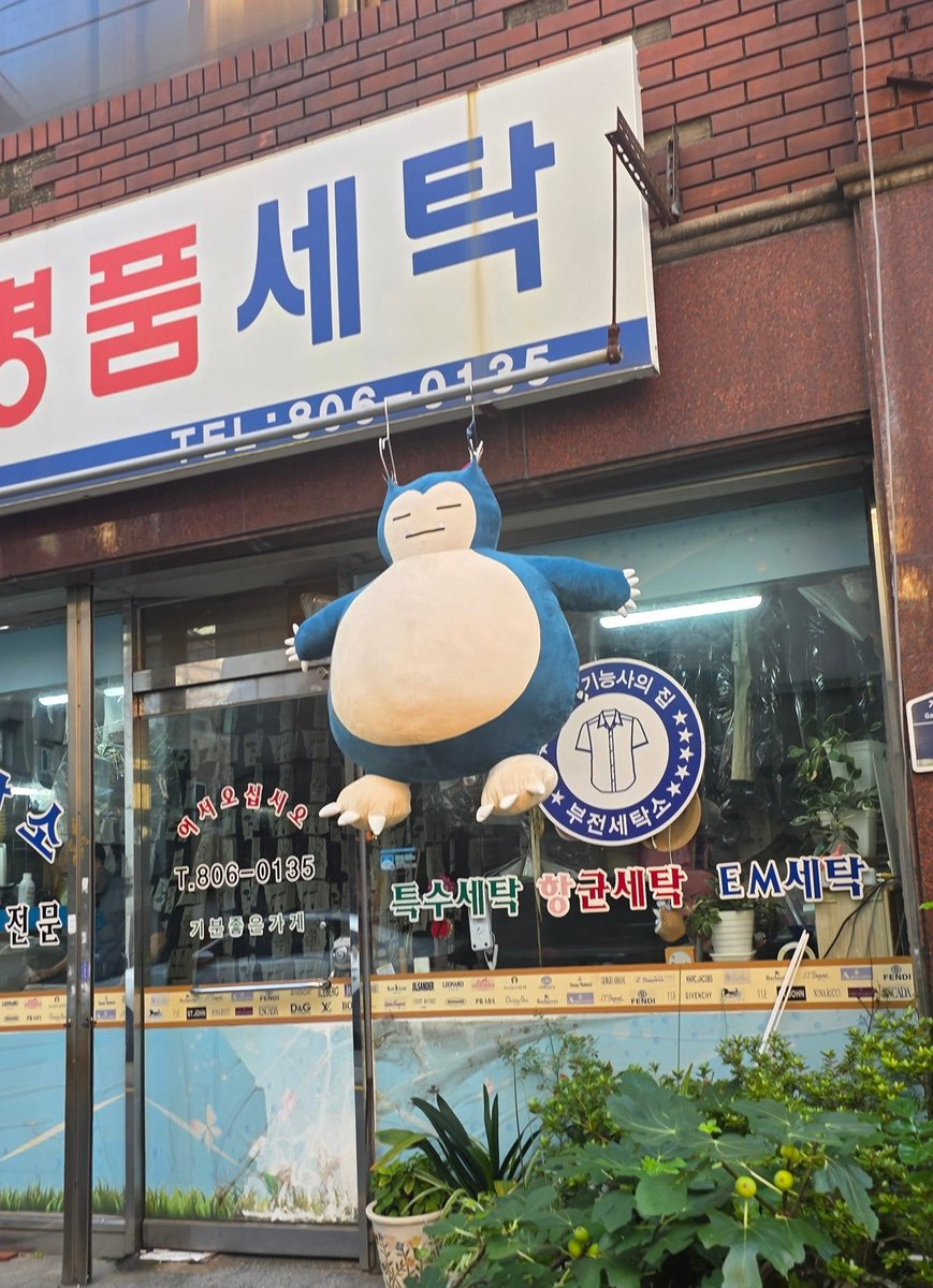 세탁소에-누가-잠만보-맡겨놨나봐-0-이미지