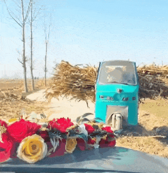 외길에서-결혼식-차량을-만난-중국-농부의-행동-0-이미지