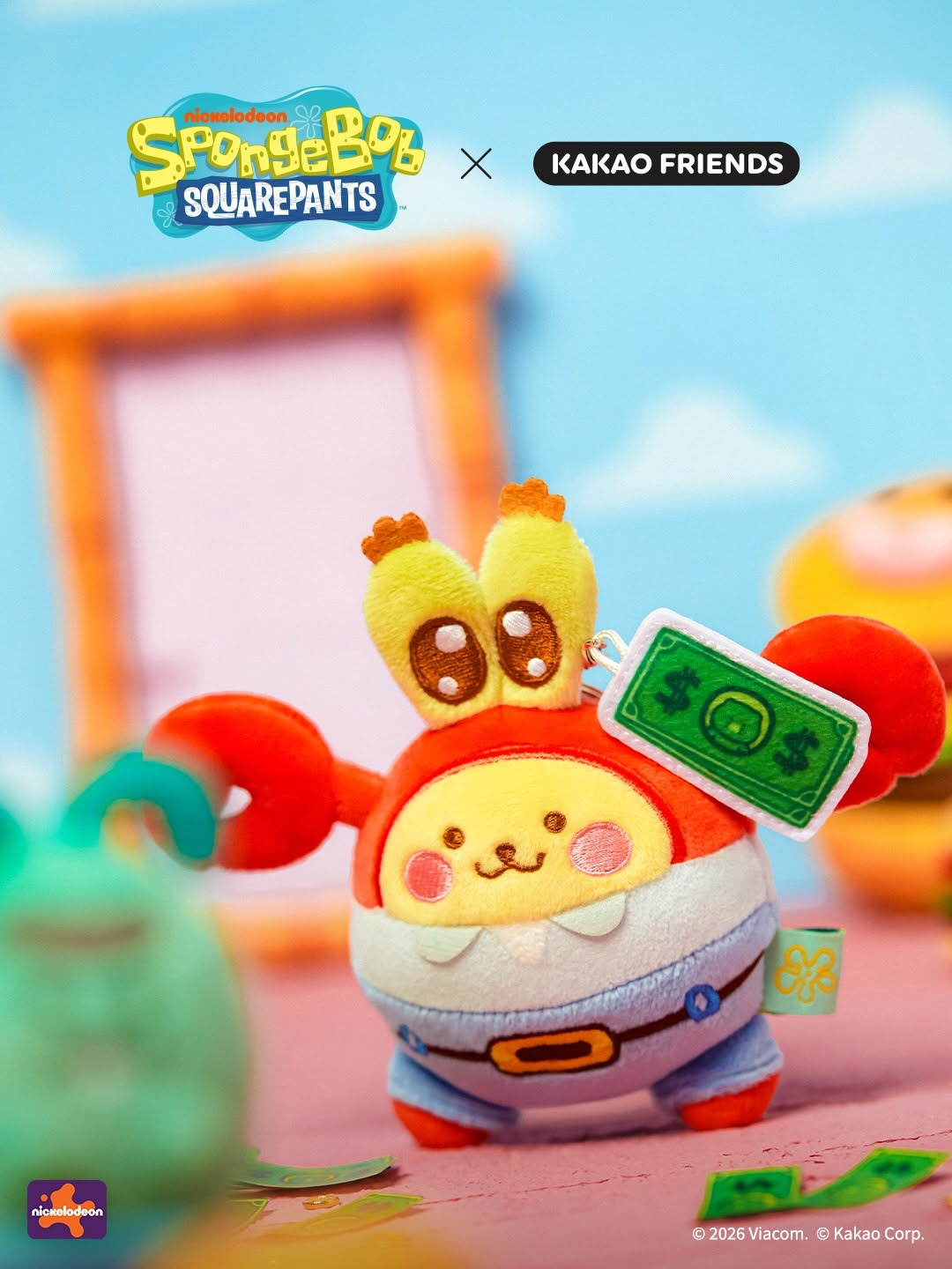 카카오프렌즈-X-스폰지밥-콜라보-베이비-인형-출시-3-이미지