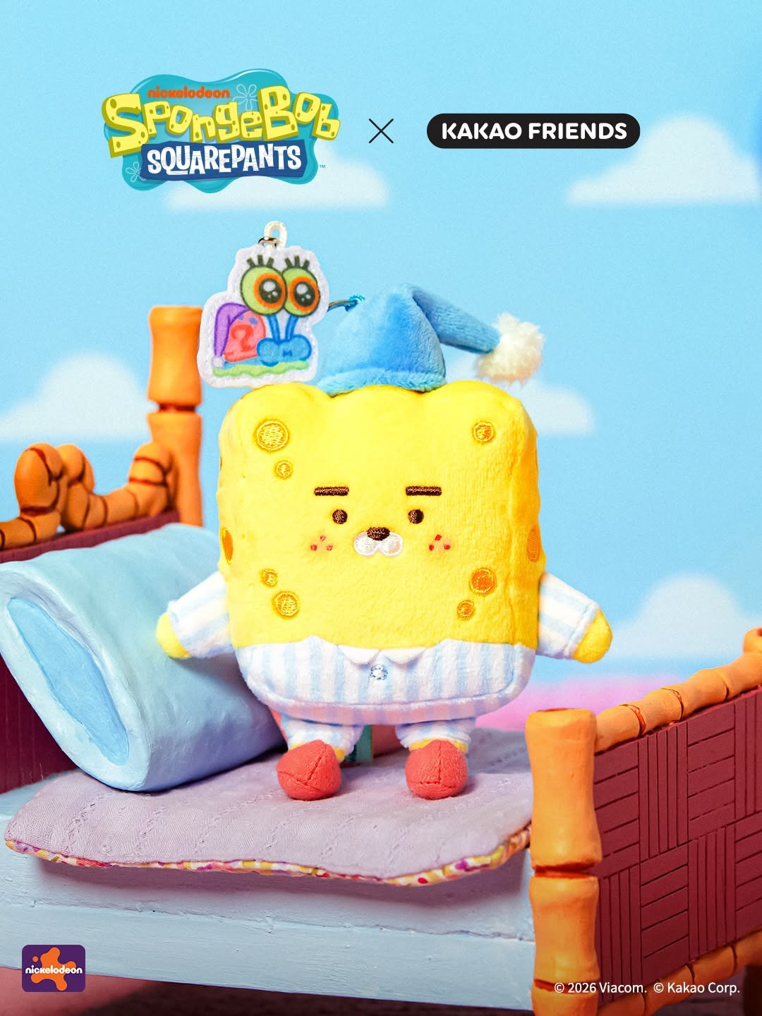 카카오프렌즈-X-스폰지밥-콜라보-베이비-인형-출시-1-이미지