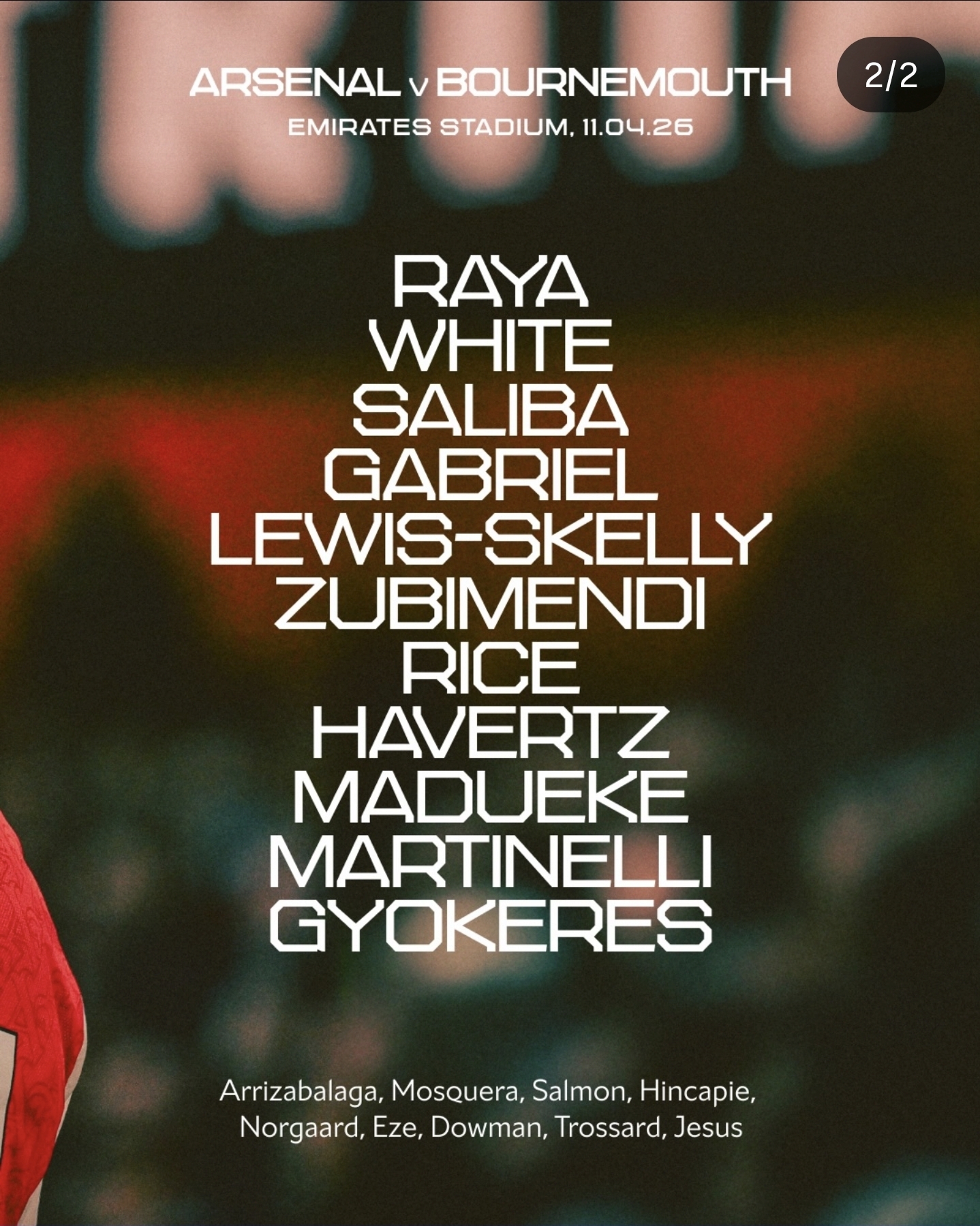 아스날-vs-본머스-라인업-0-이미지