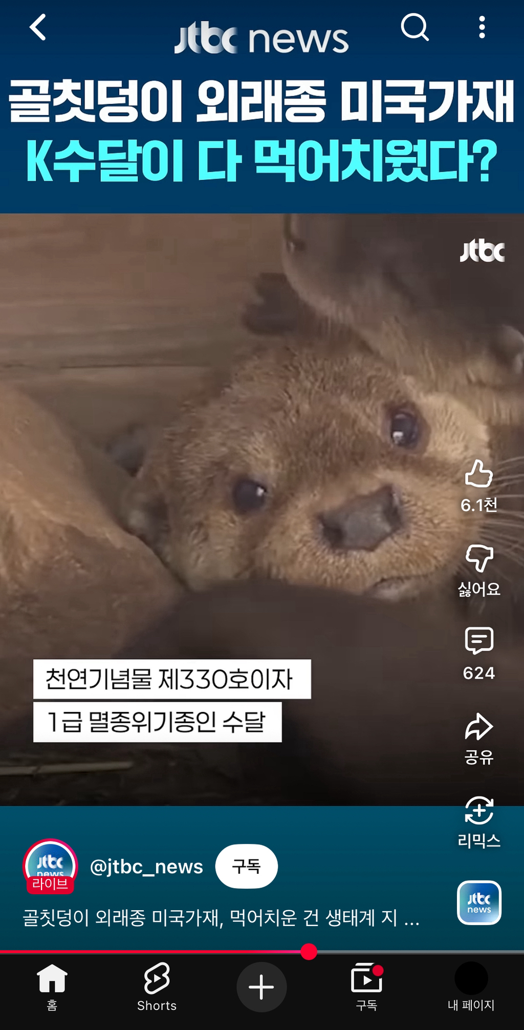 생태계-교란종인-미국가재-씨가-말라가는-중-1-이미지