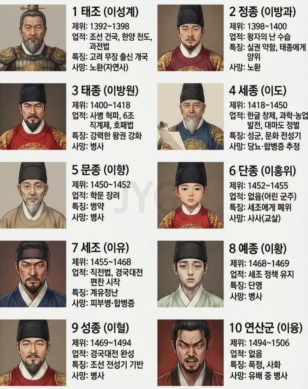 조선시대-왕들의-대표적-업적-정리-1-이미지