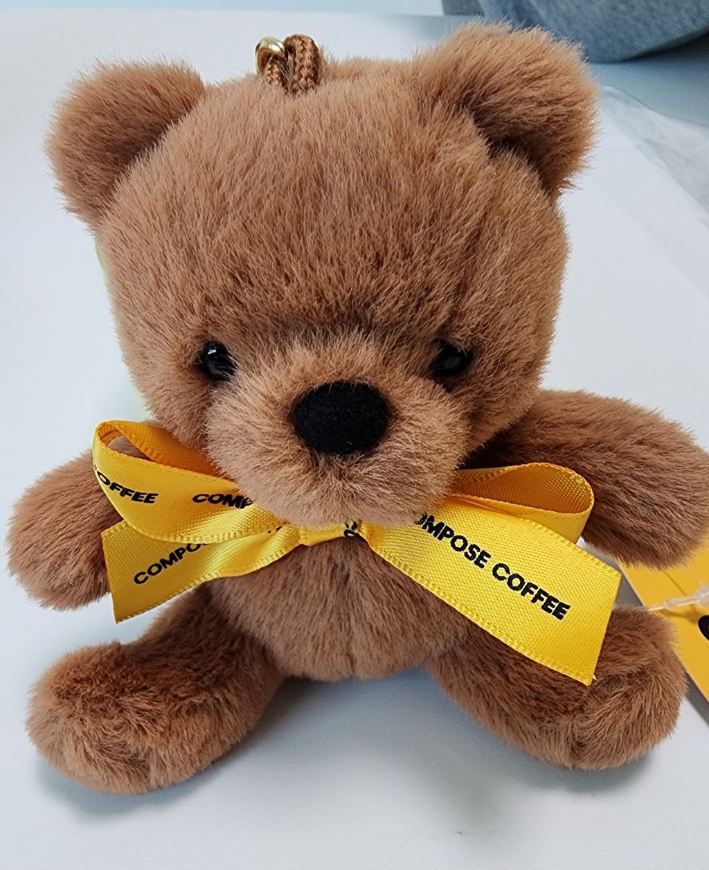 컴포즈에서-오늘부터-판매한다는-곰돌이-키링-4-이미지