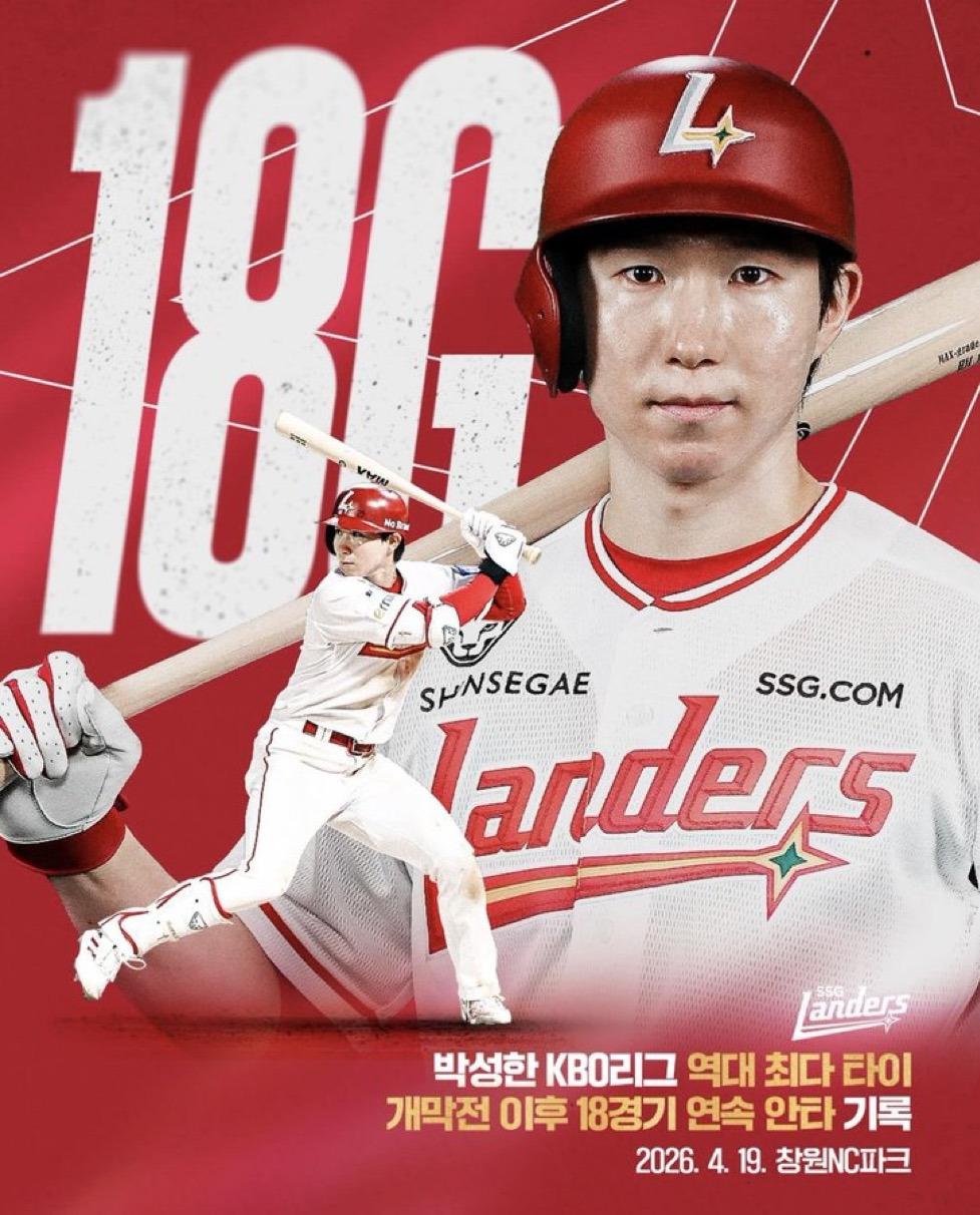[KBO]-오늘-44년-만에-KBO-역대-최다-경기-연속-안타-기록에-도전하는-선수-0-이미지