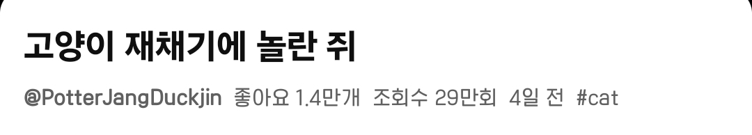 조회수-터진-코리안-톰과-제리.youtube-0-이미지