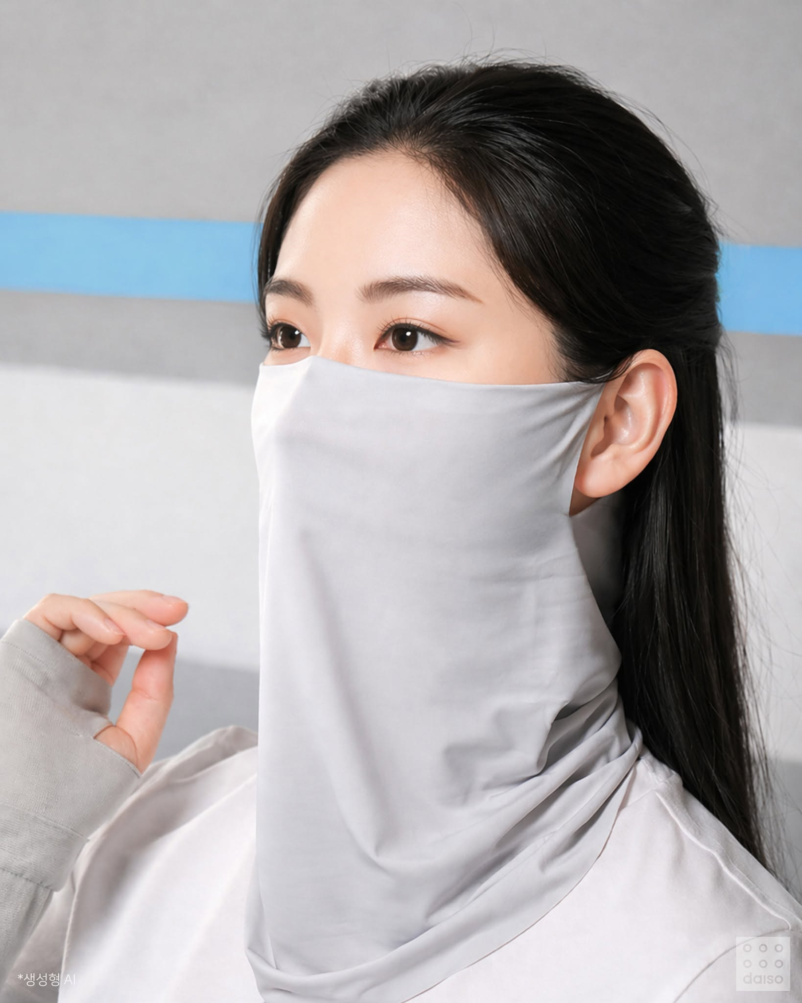 다이소-UV차단템⛱️-썬캡,-스카프,-모자,-쿨토시,-장갑,-우양산,-선글라스,-선패치-3-이미지