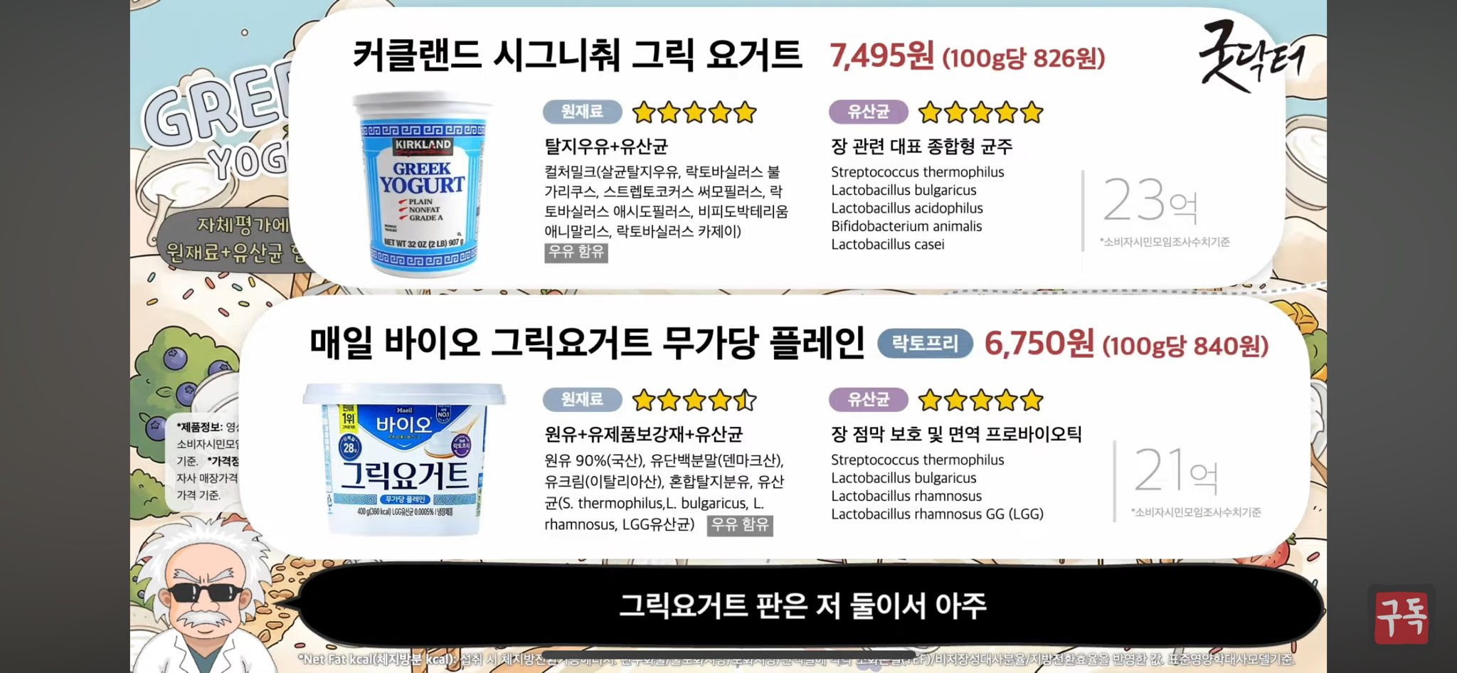 와-그릭요거트-17종에서-2종만-합격함;-2-이미지